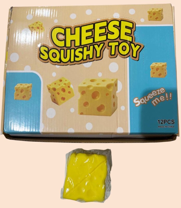 Squishy Queso 7x7cm