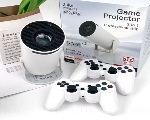 Proyector y Consola de Juegos Hy300